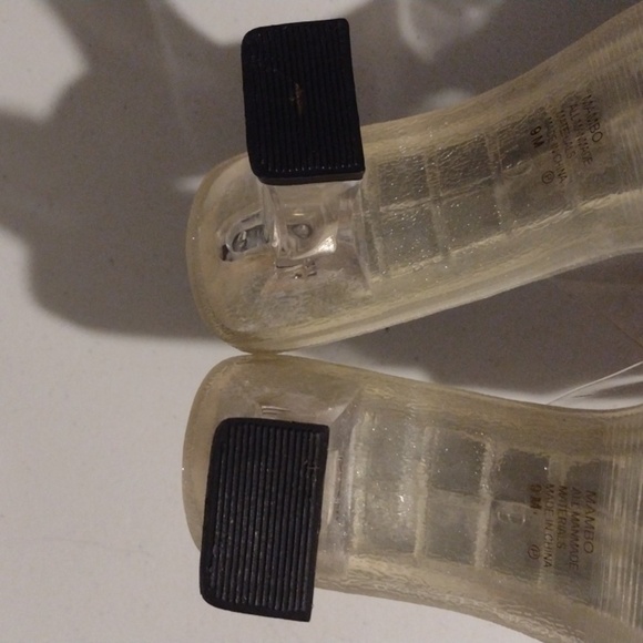 Y2K Mudd Translucent Sandals size9 vintage - Picture 8 of 16